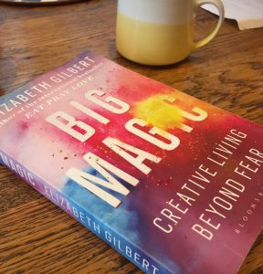 Big Magic by Elizabeth Gilbert book review by Two In A Row Sue collins