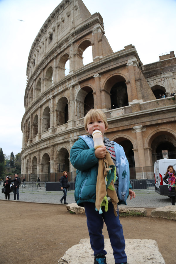 Colosseum Rome for Kids standing tall