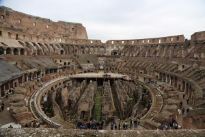 Colosseum Rome Interior View Italy for Kids