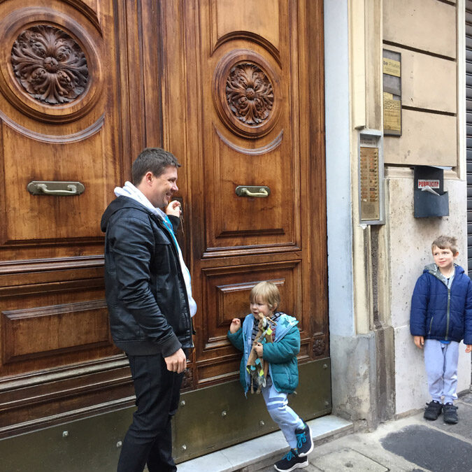 Italy-for-Kids-Roman-Entry-Door-2