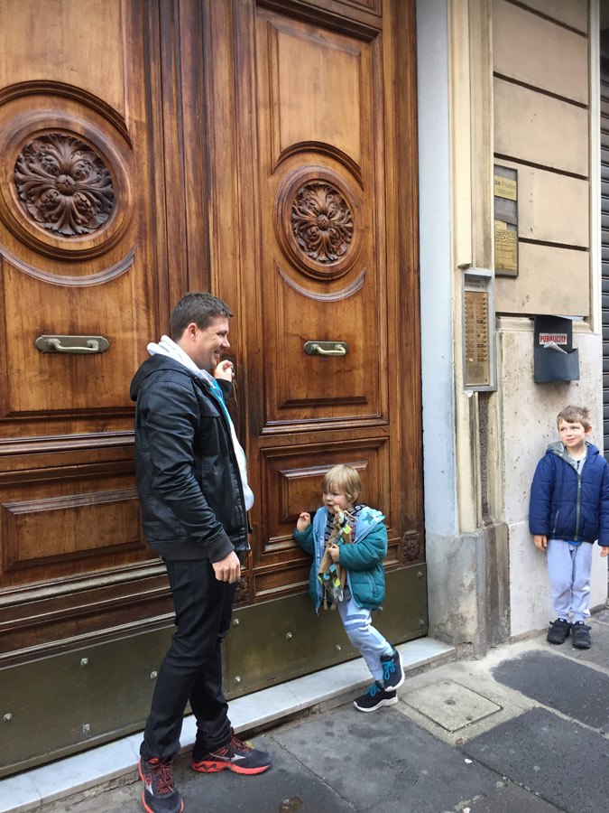 Roman Entry door Italy for Kids