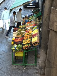 Naples for Kids fresh fruit shop